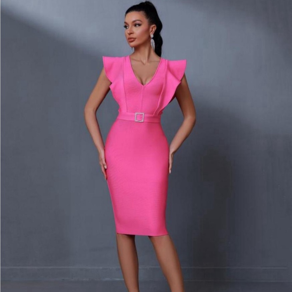Pink dress